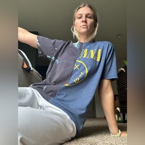 Handmade yin yang t shirt